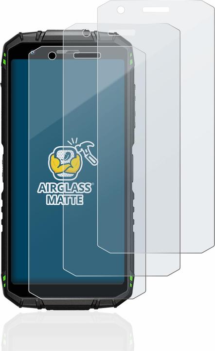 Productafbeelding BROTECT AirGlass Matte kogelwerende glasfolie (3 Stuk, Doogee S41 Pro)