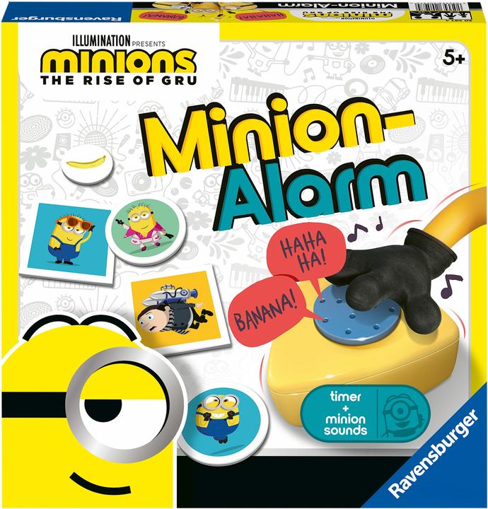 Actual product image Ravensburger Minions 2- Minion alarm (German, English, French, Italian)