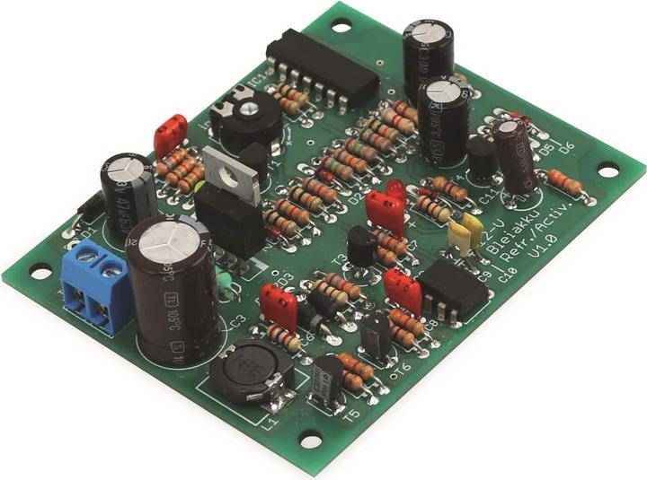Actual product image Pollin Electronic 12V lead-acid battery refresher/activator kit