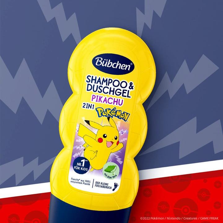 Produktbild Bübchen BUEBCHEN Kids 2in1 Pokemon Pikachu 230ml (230 ml)