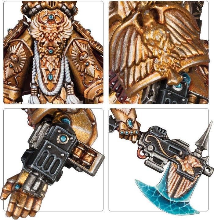 Immagine prodotto Games Workshop Warhammer 40k - Adeptus Custodes Allarus Custodian (Materiale sintetico)