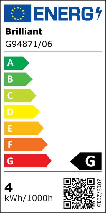 Energie-Label Brilliant Glenn (300 lm)
