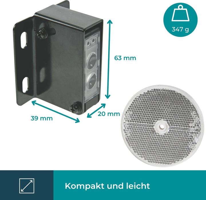 Produktbild Velleman Reflexions-Lichtschranke (10 m)