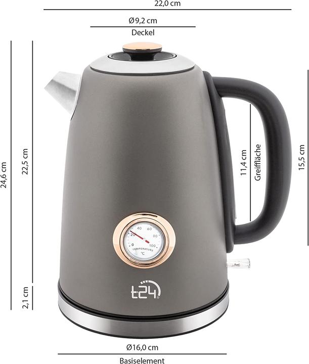 Produktbild T24 Grau Matt
