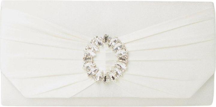 Actual product image Dorothy Perkins Tyla Diamante Satin Clutch Bag