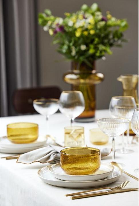 Produktbild Lyngby 65 cl - Glas - Klar/guldkant (6.50 dl, 4 x, Gin Gläser)