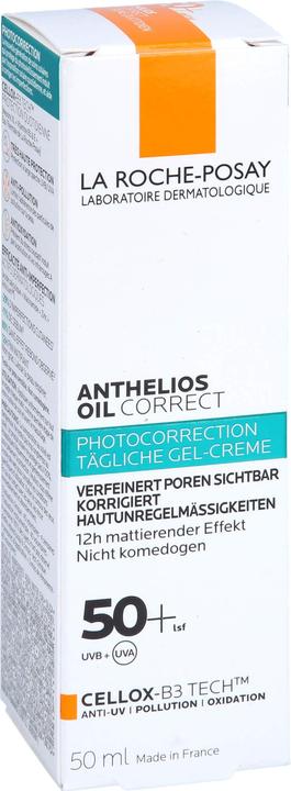 Actual product image La Roche Posay Anthelios Oil Correct Crème spf50+ 50ml (Sun cream face, SPF 50+, 50 ml, 94 g)