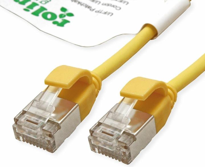 Produktbild Roline U/FTP Patchkabel Kat.6A (Class EA), LSOH, slim (U/FTP, CAT6a, 1.50 m)