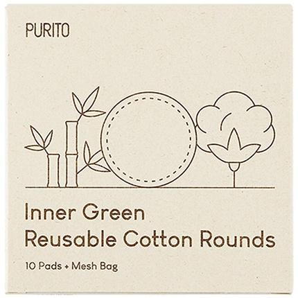 Actual product image Purito Inner Green Reusable Cotton Rounds