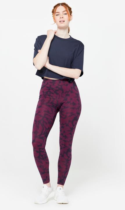 Actual product image Domyos T-shirt ladies crop top - dark blue (M)