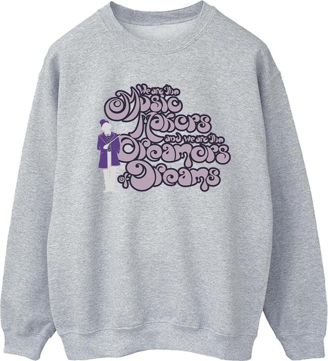 Produktbild Willy Wonka & the Chocolate Factory Dreamers Text Sweatshirt (3XL)