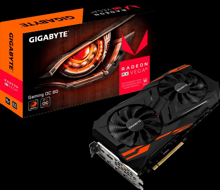 Actual product image Gigabyte Radeon RX Vega 56 Gaming OC (8 GB)