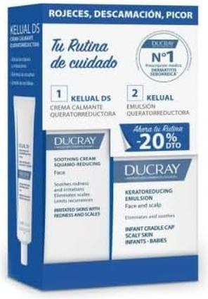 Label énergétique Ducray KELUAL DS Crème apaisante 2 pièces