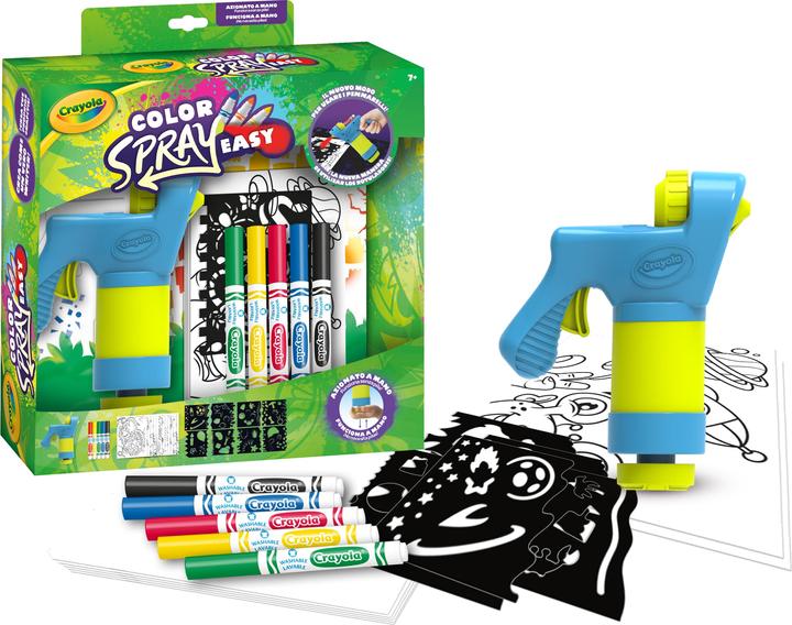 Immagine prodotto Crayola Mini pennarello a spruzzo, kit per aerografo a marchio, regalo per bambini, 7+, 25-7494