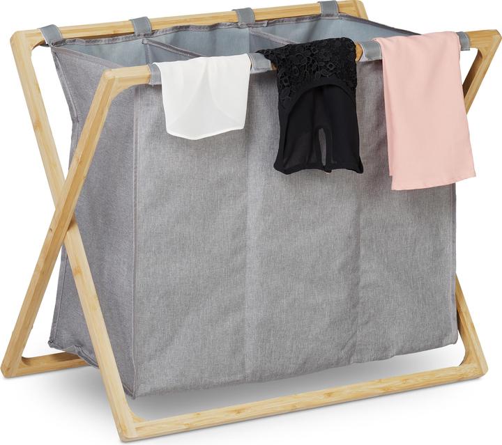 Actual product image Relaxdays Laundry sorter (84 l)
