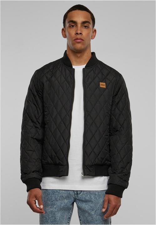 Actual product image Urban Classics Diamond Quilt Nylon Jacket (XL)