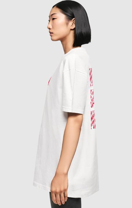 Produktbild FC Bayern München Logo Red Oversized Boyfriend Tee - 119409 (S)