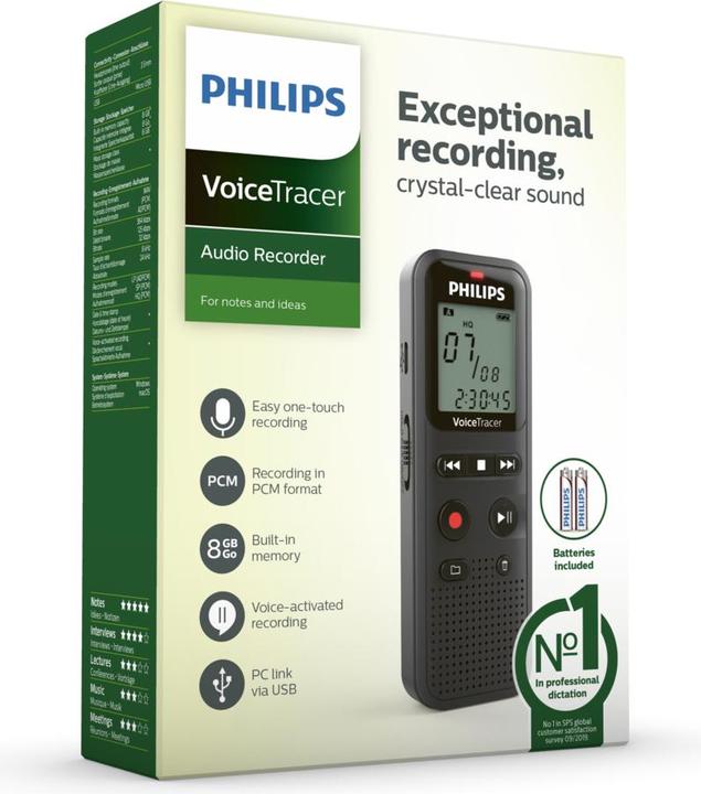 Image du produit Philips DVT 1160 (8 Go)