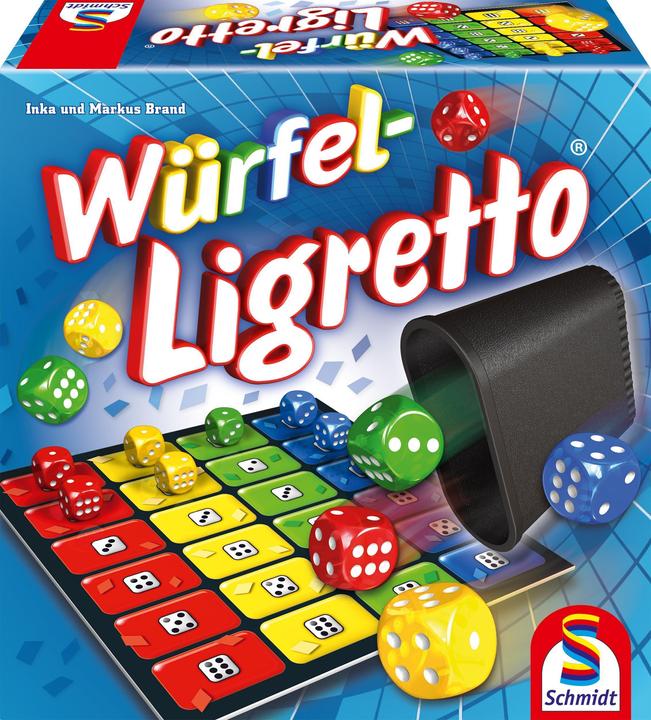 Schmidt Spiele Dice ligretto (German, French, Italian)