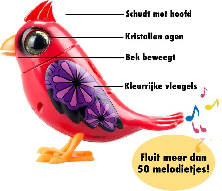 Image du produit Silverlit DigiBirds Cardinal Bird Interactive