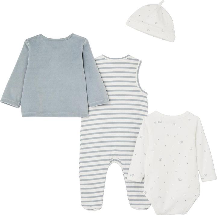 Image du produit Vertbaudet 4-teiliges Baby Geschenk-Set Oeko-Tex (62)
