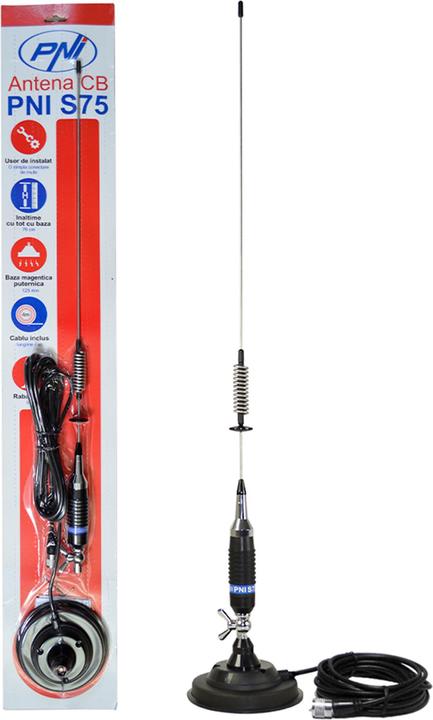 PNI CB-Antenne S75 Schraub Schmetterlingshalterung