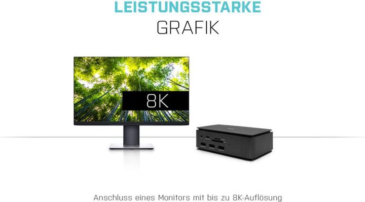 Actual product image i-tec Usb4dual4kdockpd (USB-C, 9 Ports)