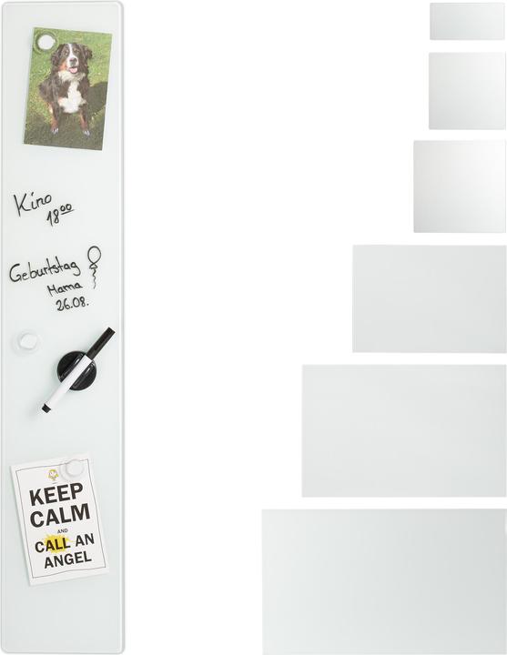 Actual product image Relaxdays Magnetic Dry Erase Board (80 x 0.4 x 15 cm)