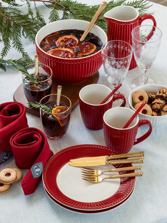 Produktbild Greengate Alice Frühstücksset red 12tlg (12 Stück)