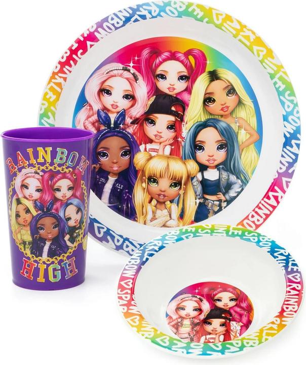 Produktbild Rainbow Puppen GeschirrSet Polypropylen