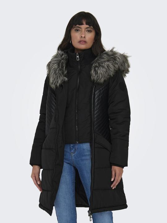 Image du produit Only Manteau à capuche en fourrure (XS)