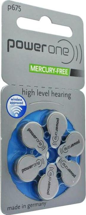 Actual product image Rayovac Hearing aid battery H675MF No. 675 PR44 Extra Advanced, 630mAh 6 pieces in blister pack (6 pcs., PR44, 630 mAh)