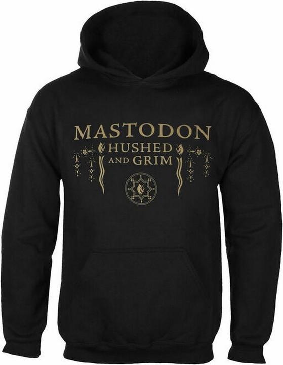 Actual product image Mastodon Unisex Adult Hushed & Grim Album Hoodie (XL)