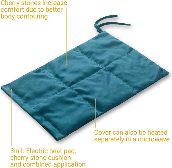 Actual product image Medisana HS 200 electric cherry stone pillow (40 x 30 x 1 cm)