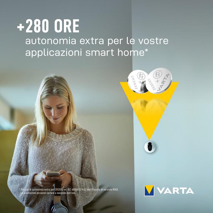 Produktbild Varta Cr2032 (5 Stk., CR2032, 230 mAh)