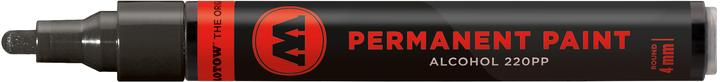 Image du produit Molotow Stylo feutre Permanent Paint 220 noir de sécurité (Noir, 4 mm, 1 x)