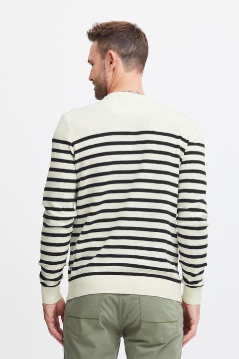 Produktbild FQ1924 FQKyle stripe crew neck knit 21900651 (L)