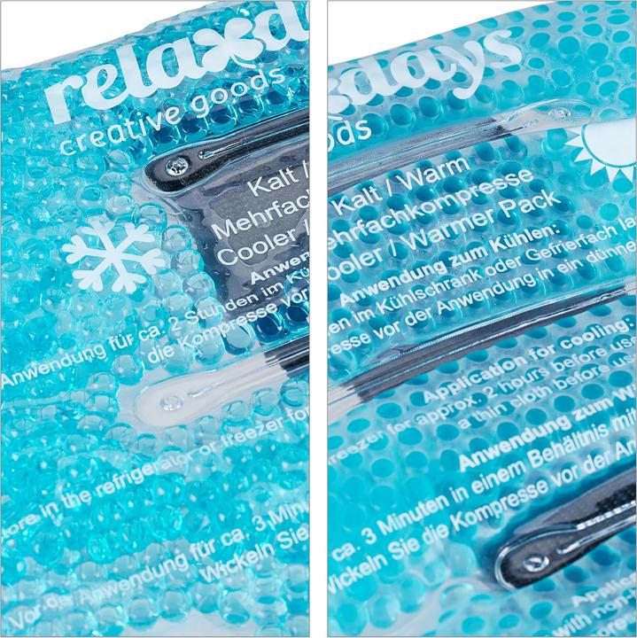Produktbild Relaxdays 4x Kältegürtel (4 x, 380 g)