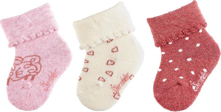 Produktbild Sterntaler Baby Söckchen 3er Pack Herzen und Punkte (3er Pack, 13/14)