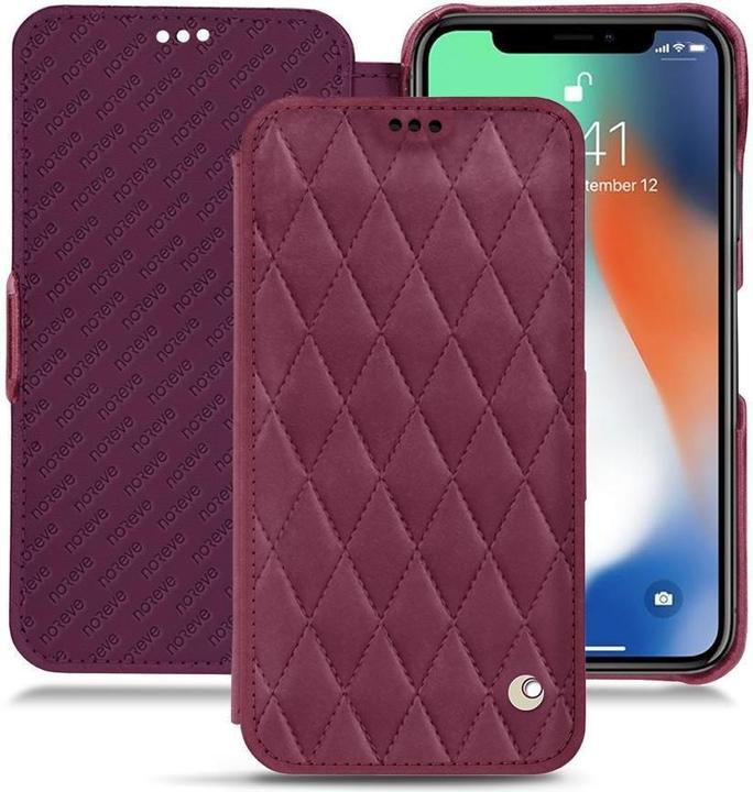 Productafbeelding Noreve Lederen omslag horizontaal (Apple iPhone XS Max)