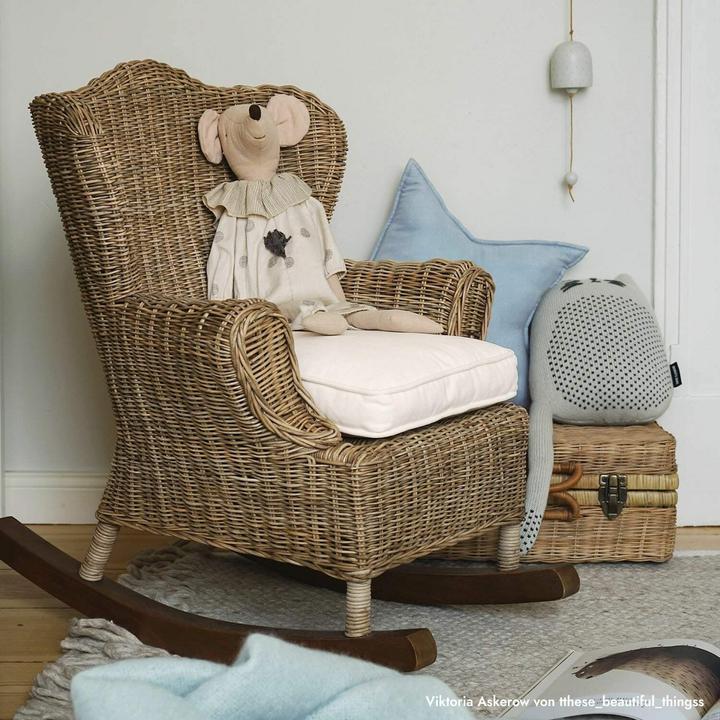 Actual product image Loberon Children's rocking chair Trésolia brown (High chair)