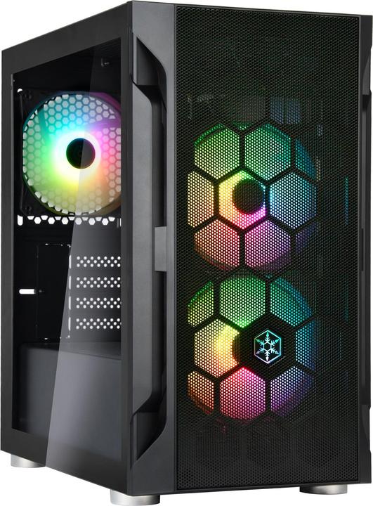 Image du produit Silverstone Fara H1M Pro Micro-ATX Case - Verre trempé, ARGB (mATX, Mini-ITX, Mini-DTX)