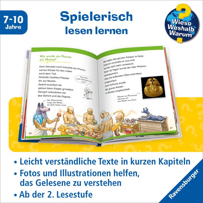 Actual product image Ravensburger Wieso? Weshalb? Warum? Erstleser, Band 9: Das alte Ägypten (German, Sandra Noa, Peter Friedl, 2023)