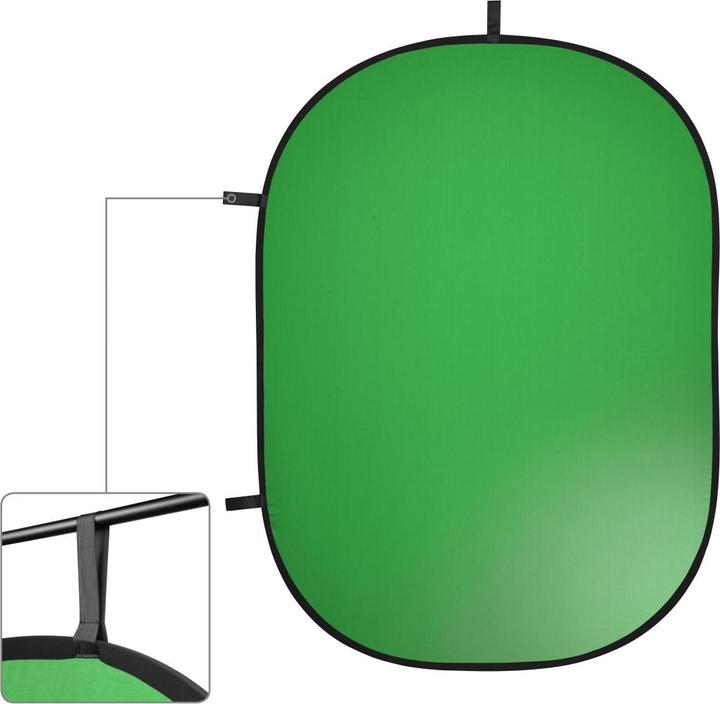Immagine prodotto Hama Sfondo pieghevole 2in1 (150 cm, 200 cm)