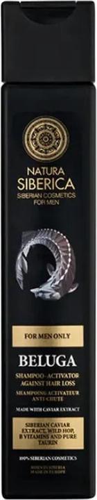 Immagine prodotto Natura Siberica Shampoo-attivatore per la crescita dei capelli Beluga (250 ml, Shampoo liquido)