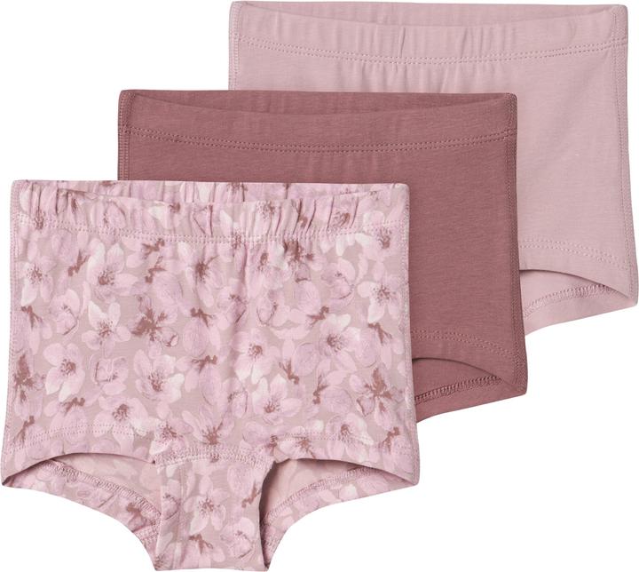 Name it Nmftights 3p Mauve Flower Noos