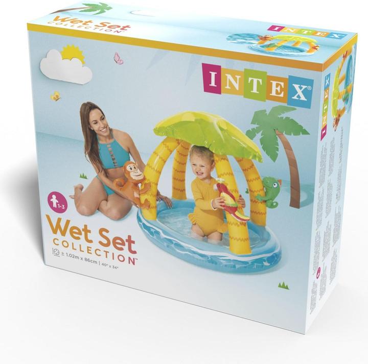 Actual product image Intex Tropical Island