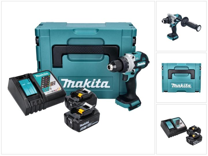 Actual product image Makita DHP486RTJ (Rechargeable battery operated)