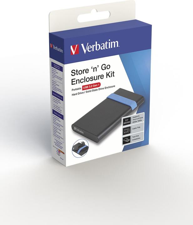 Actual product image Verbatim Store'N'Go Enclosure Kit (2.5")