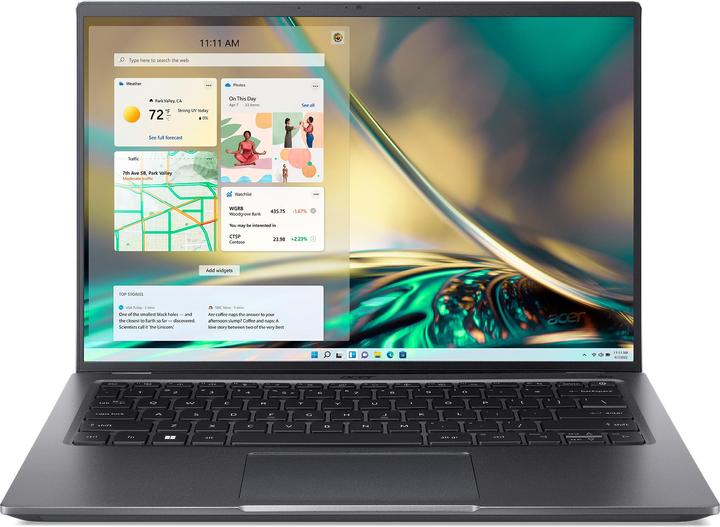 Actual product image Acer Swift X SFX14-51G - Intel Core i5 1240P / 1.7 GHz - Win 11 Home - GF RTX 3050... (14", Intel Core i5-1240P, 8 GB, 512 GB, DE)